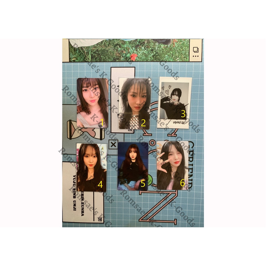 Gfriend Yuju Photocard | Time for Us | TFTMN | SOTS | Membership | Polaroid