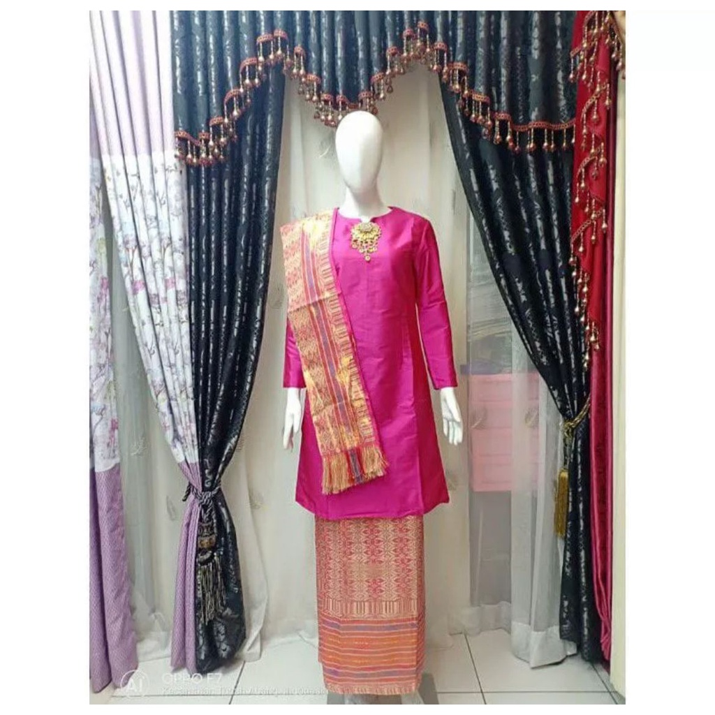 Setelan Songket Slendang Siti Nurbaya || Baju Kurung Melayu TradisionaL || Stelan Tavetta Dove Premium || [COD] Bayar di Tempat || Grosir Baju TradisionaL Termurah || Set Wisuda Remaja Kekinian || Kebaya Malaysia Modern