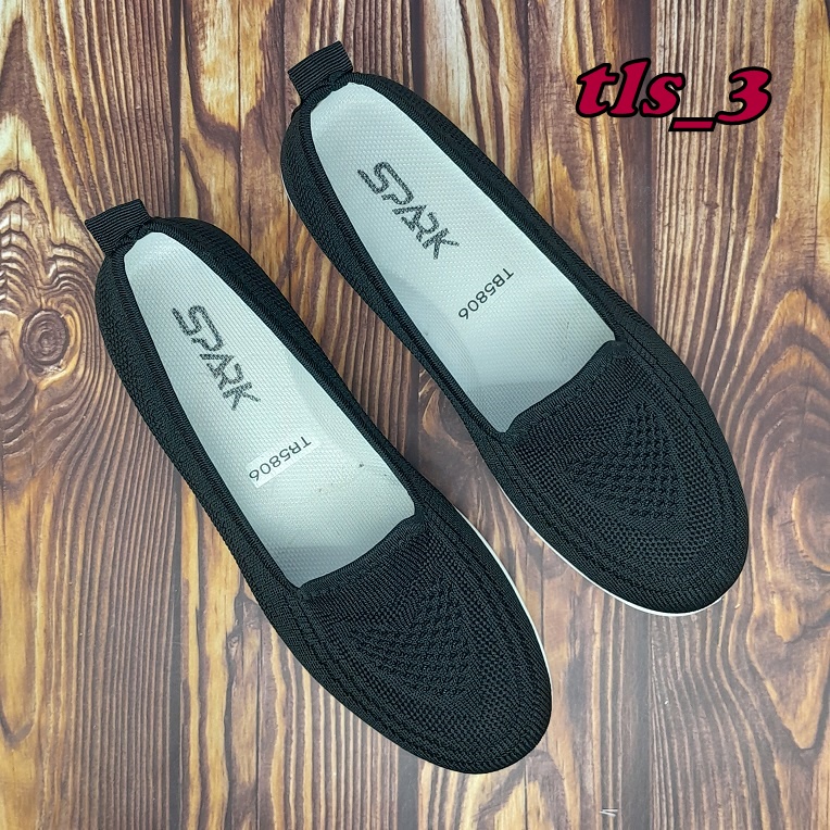 Sepatu Wanita Spark Tb58 Tc30 36-40 Sepatu Slip On Rajut Import