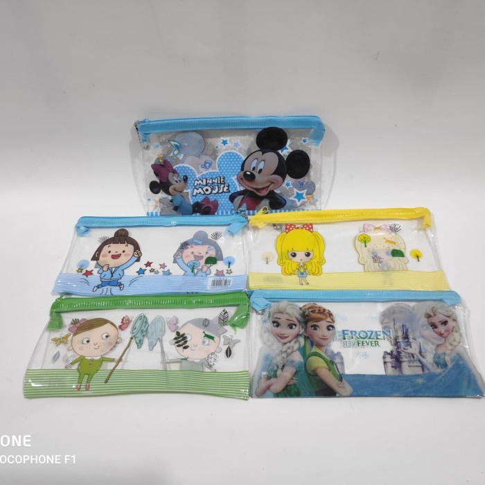 

Unik Tempat Pensil Bahan Mika Tranparan Hemat