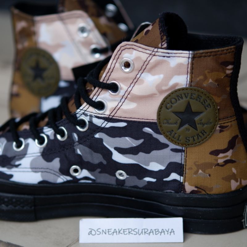 Converse Chuck Taylor 1970s Hi Blocked Camo