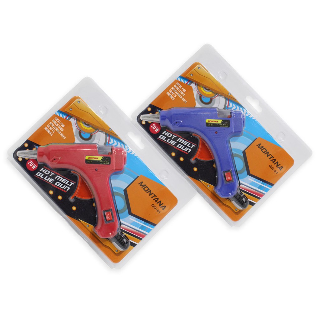 

MONTANA Glue Gun / Lem Tembak Montana GG-01 / 20 Watt - Merah