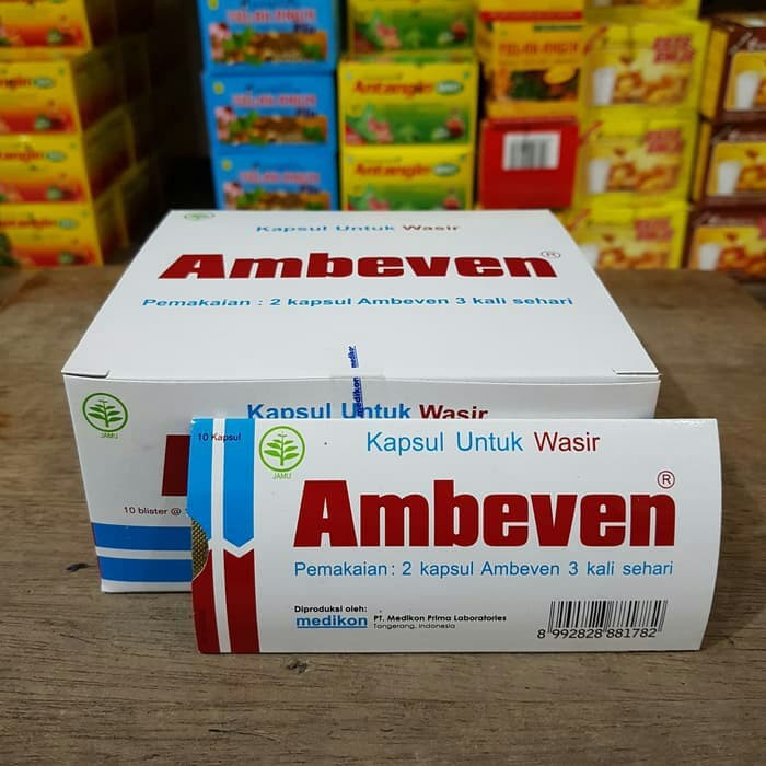 AMBEVEN CAPSUL (obat Wasir/Ambeien)