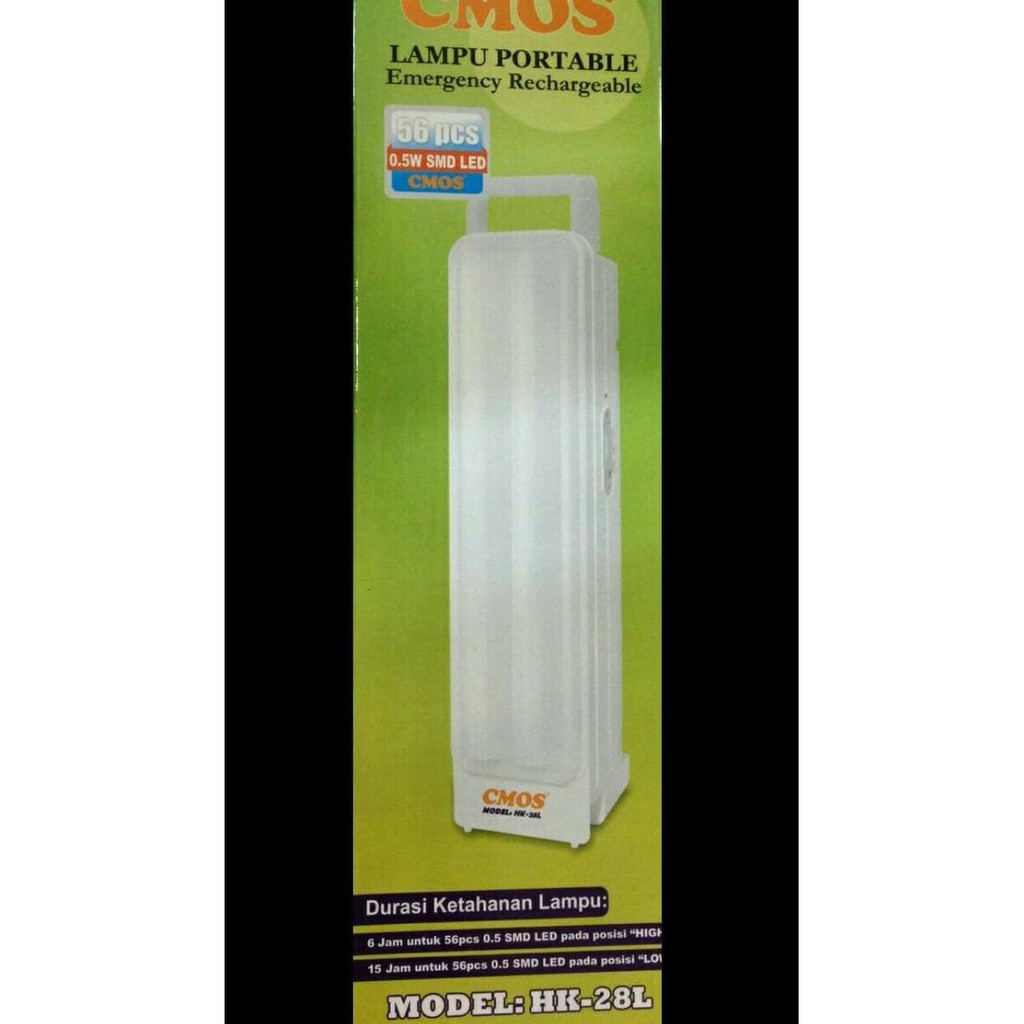 New Produk Lampu Emergency CMOS HK 28L Emergency Lamp Produk