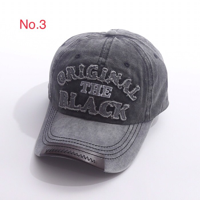 Topi Baseball Cap import Original The Black