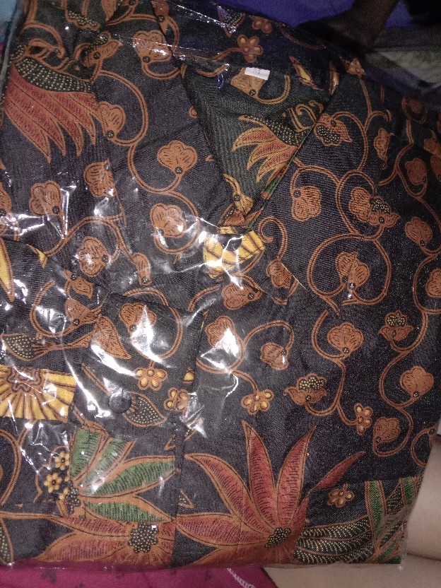 Kemeja Batik Pria Lengan Panjang M - Xxl Primis Halus Unggul Jaya