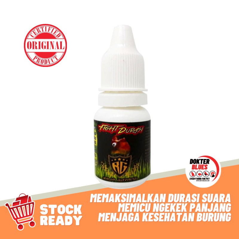 VITAMIN FIGHT DURASI RG RAJA GOYANG Obat Pengagcor Burung Lovebird Love Bird Jebol Konset Rgvit