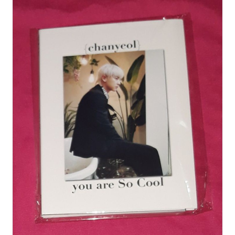 Exo sc dicon chanyeol postcard book official