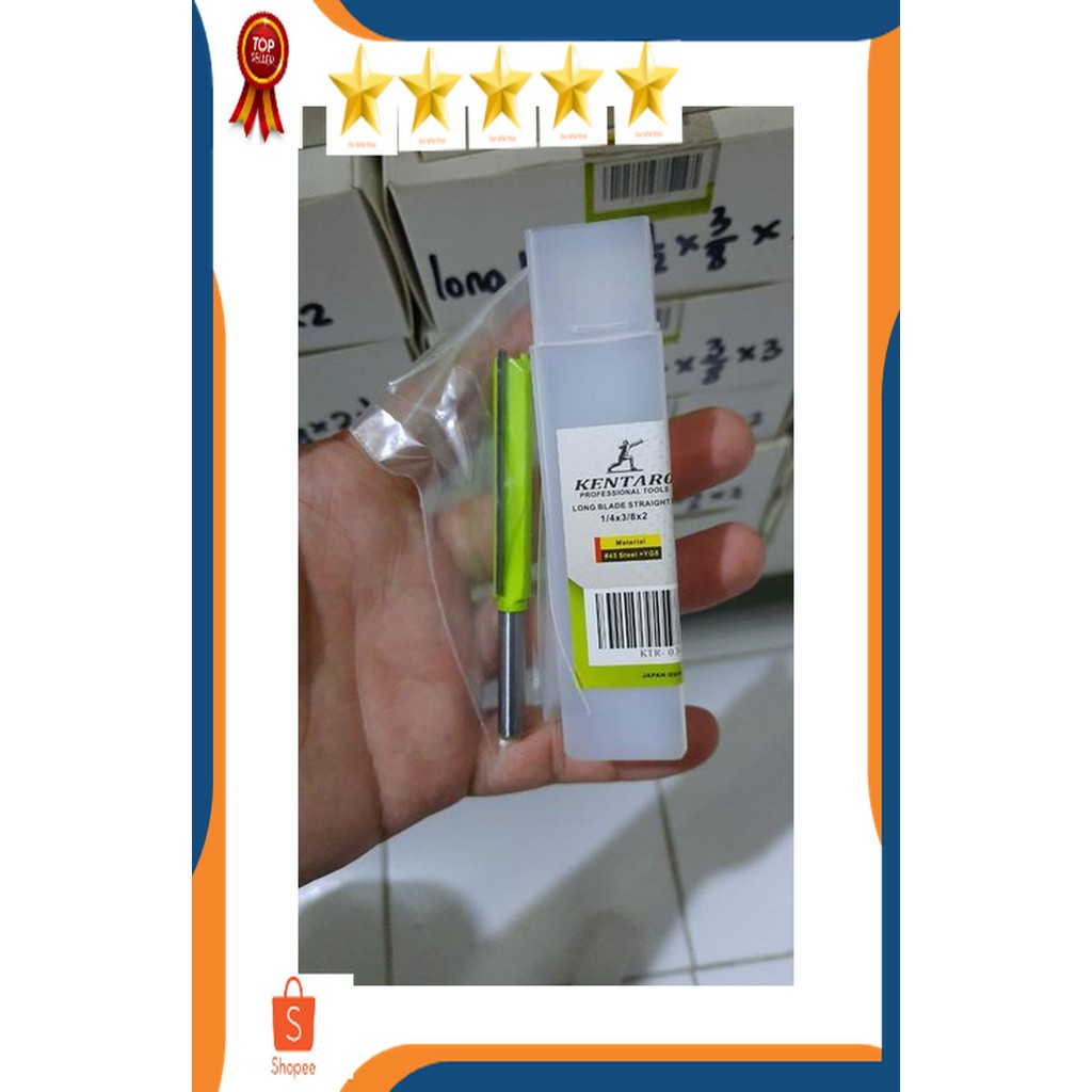 Beli Sekarang mata profil long straight double blade 50mm shank as 6mm mata profil trimmer panjang