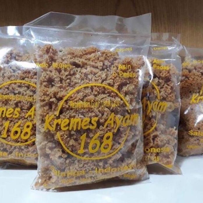

PENJUALAN KEREN [COD] TERLARIS KREMESAN AYAM 168 / KRUPUK KREMES AYAM ORIGINAL ASIN GURIH