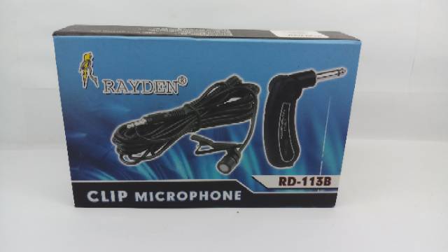 Mic clip on cm jepit raiden