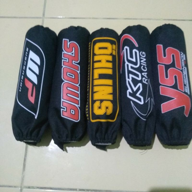 cover shokbreaker belakang motor waterproof ohlins yss Showa WP ktc racing daytona beach Vario PCX nmax aerox X-Max Yamaha Honda ADV Mio Scoopy RCB