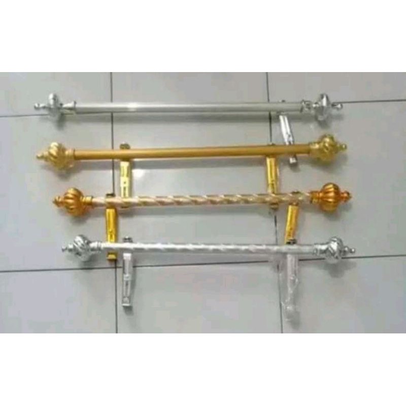 rollet gorden/tiang gorden/besi gorden murah full set