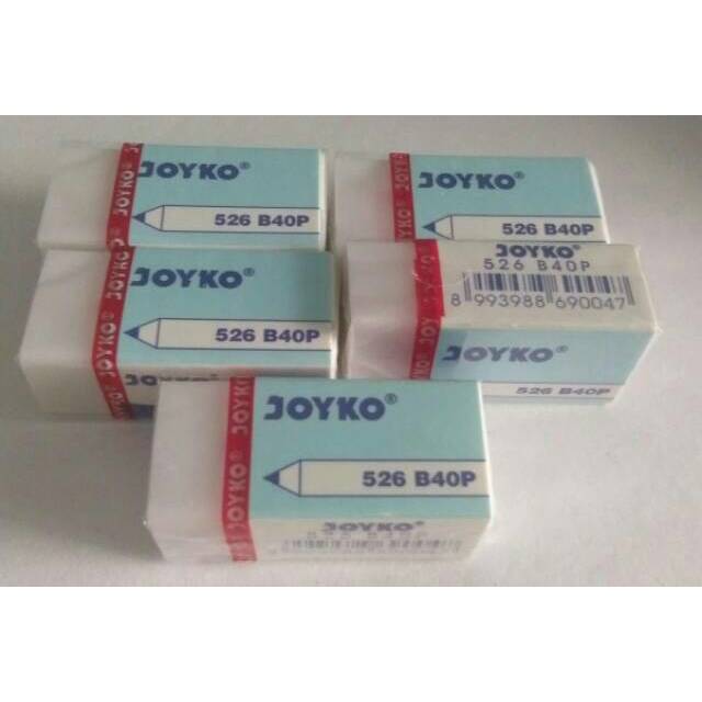 

(5 buah)100gr~ Penghapus pensil tulis Joyko kecil Ready Stock