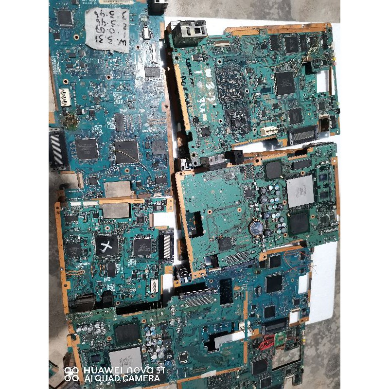 board mesin ps2 fat & slim kanibal RUSAK