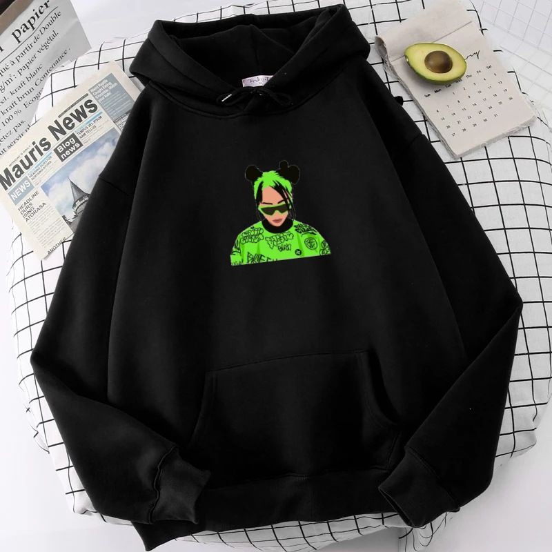 Jual HOODIE OVERSIZED HODIE OVERSIZE JUMBO BIGSIZE XXL BILLIE EILISH