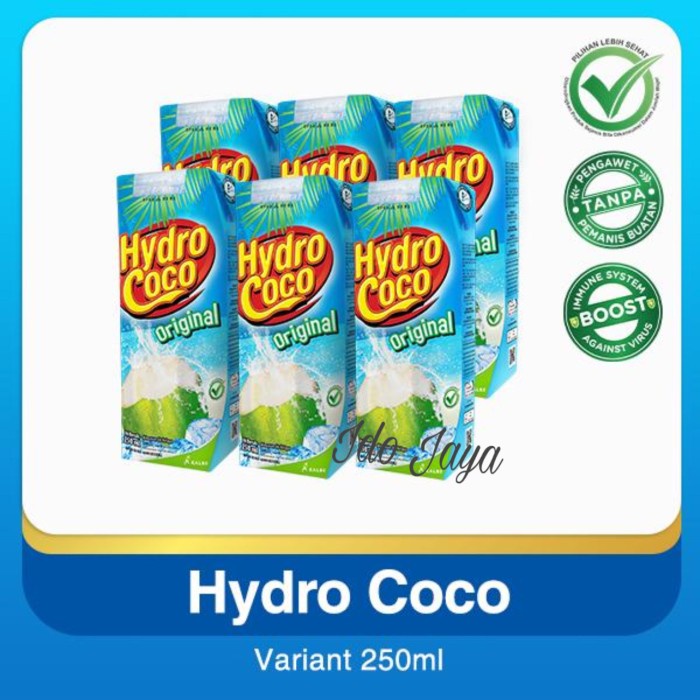 

(BISA COD) hydrococo hydro coco karton isi 24 botol x 250 ml