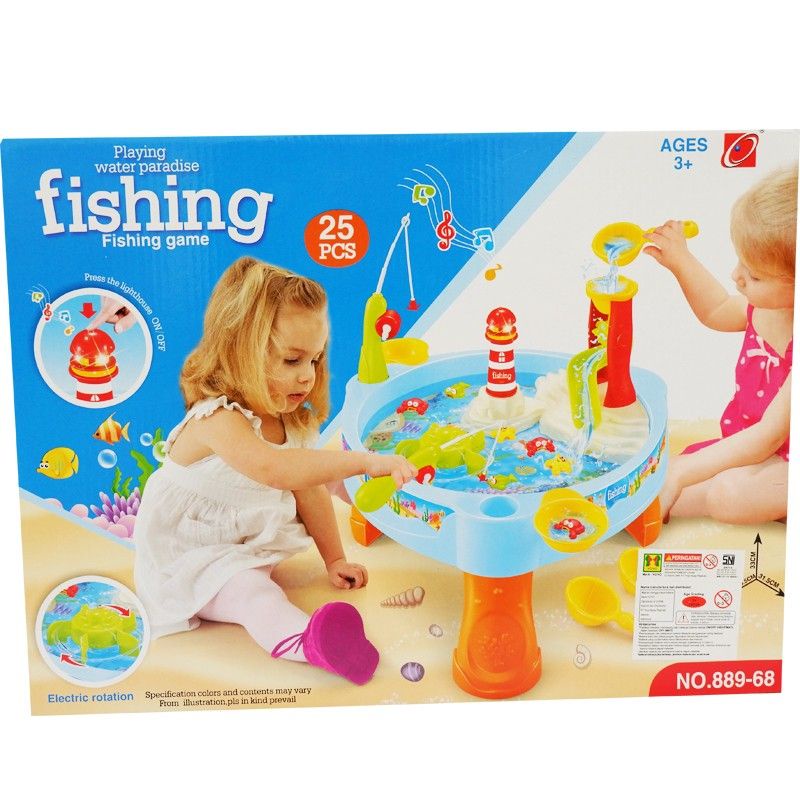 Mainan anak Water Paradise Fishing Game Mainan Pancingan Ikan / mainan edukasi pancingan ikan jumbo