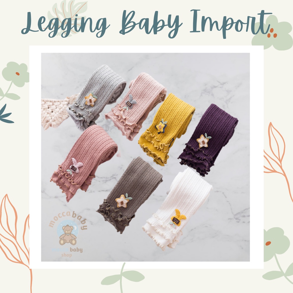 MBSS Legging Bayi Perempuan / Legging Anak / Kaos Kaki Panjang Bayi 303