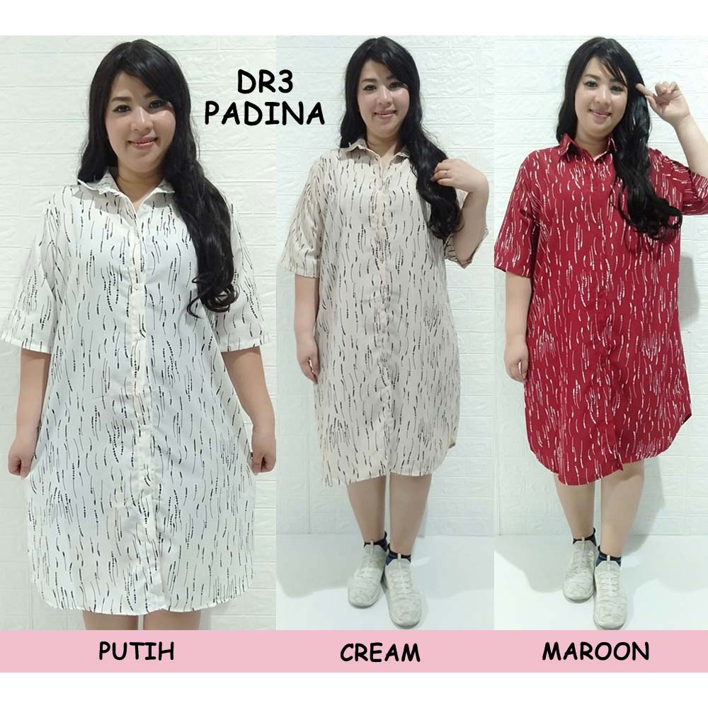 BIGCLO - (COD) LD 120cm Tunik Jumbo Lengan Panjang DR3