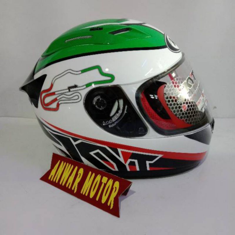 KYT RC SEVEN / RC7 black/white/red