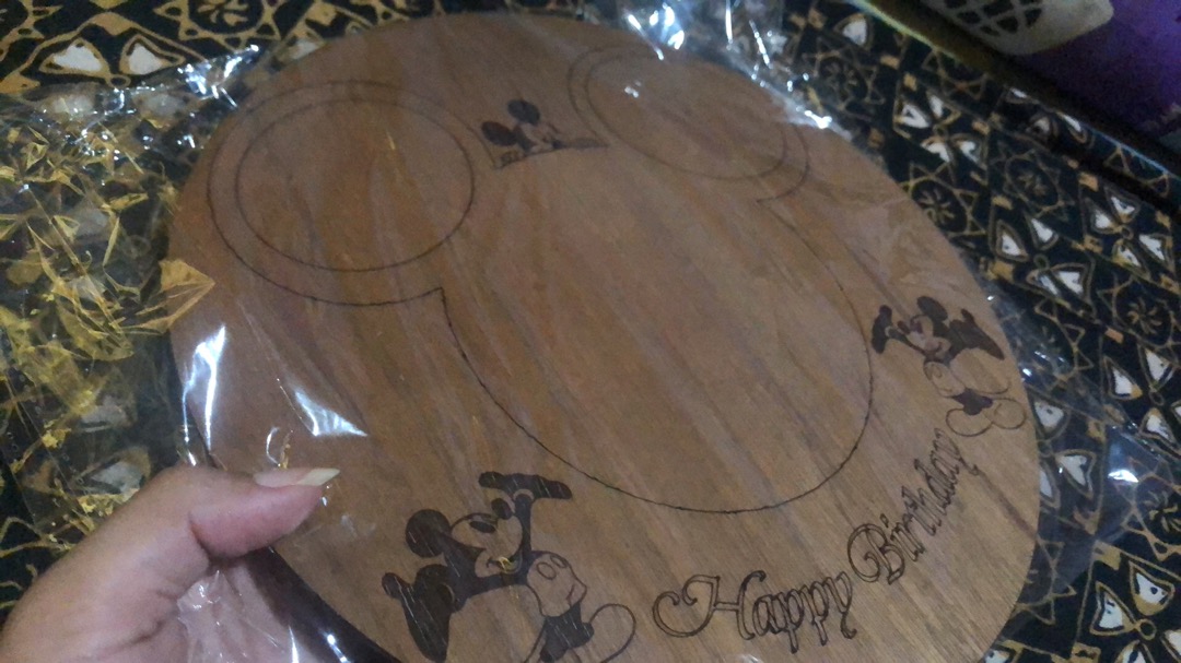 Cake Board Round / Alas Kue / Tatakan Kue Kode Rc - 02 Uk 25x25cm