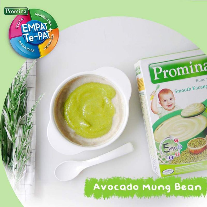 PROMINA BUBUR BAYI 6+  ISI 120G - BERBAGAI RASA BERAS MERAH PISANG KACANG HIJAU