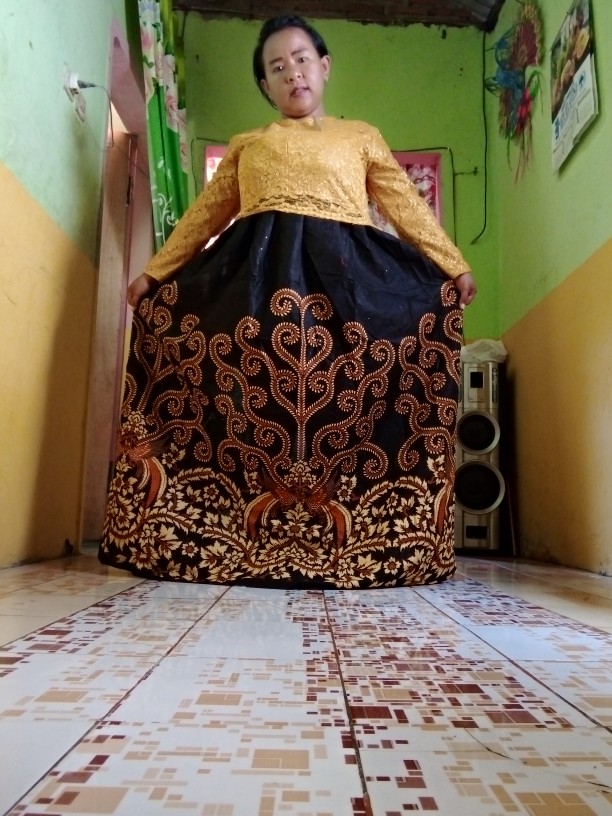 Hb 229 - Kemeja Batik Pria Lengan Pendek Motif Savana Wulung Katun Prodo Ori Shopashop Solo