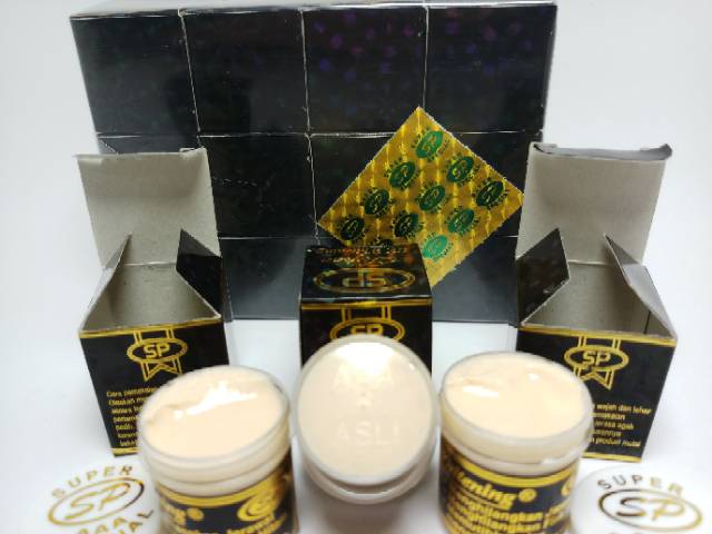 CREAM SUPER UV. WHITENING/ SP HITAM AAA LUSINAN