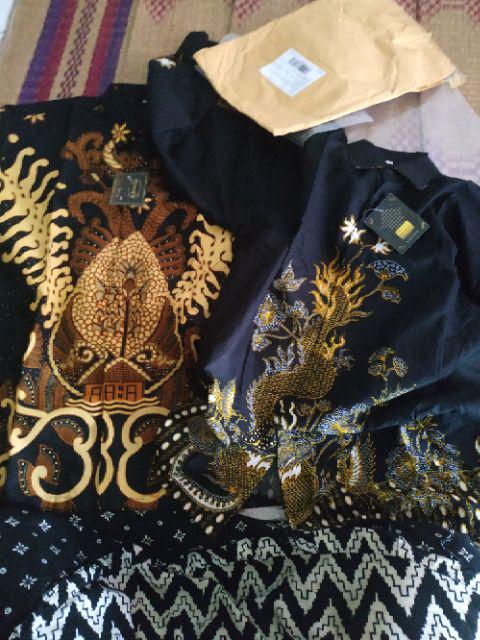 Pripoen Batik Kemeja Batik Premium Lapis Furing Trikot .super Halus Jahitan Rapi