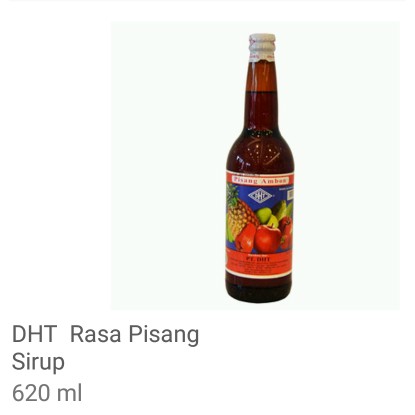 

Sirup DHT rasa pisang oleh oleh makassar asli