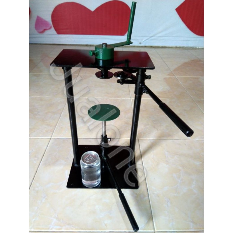 Alat sealer seamer pet can tin can botol soda manual
