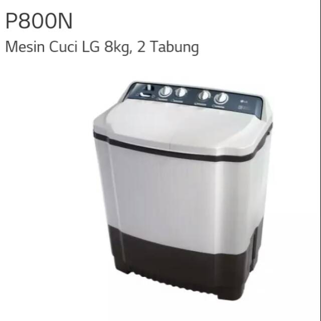 MESIN CUCI LG P 800 N