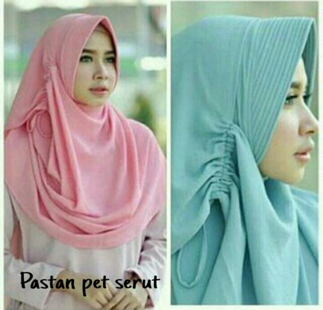 Pasmina diamond instan pet serut pastan pashmina ceruti instan daily hijab