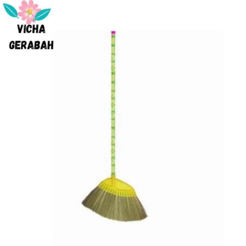 Sapu Lantai rayung tebal / sapu lantai ijuk awet