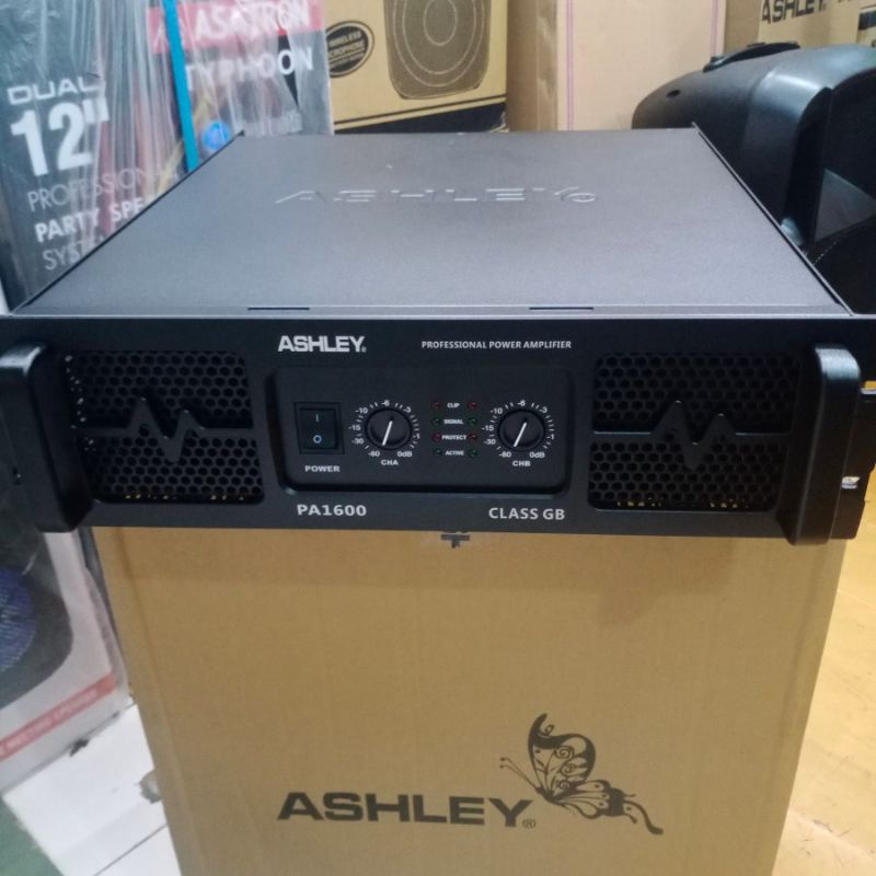 Ashley Power PA 1600 Original - Amplifier Ashley PA1600 Class GB