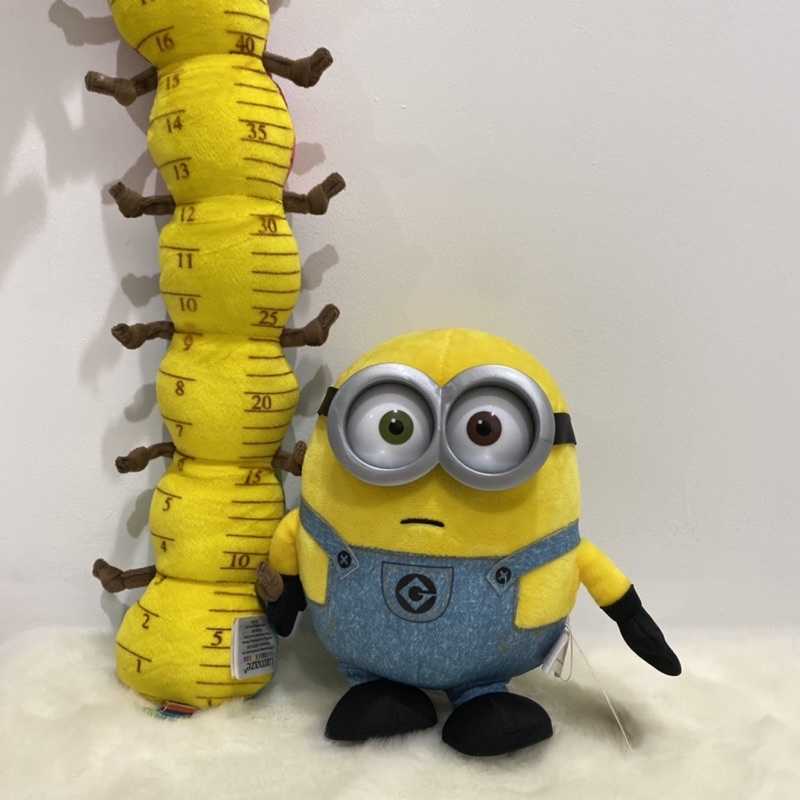 BONEKA MINIONS MATA KERAS KARET ORIGINAL DESPICABLE ME NEW TAG BOB