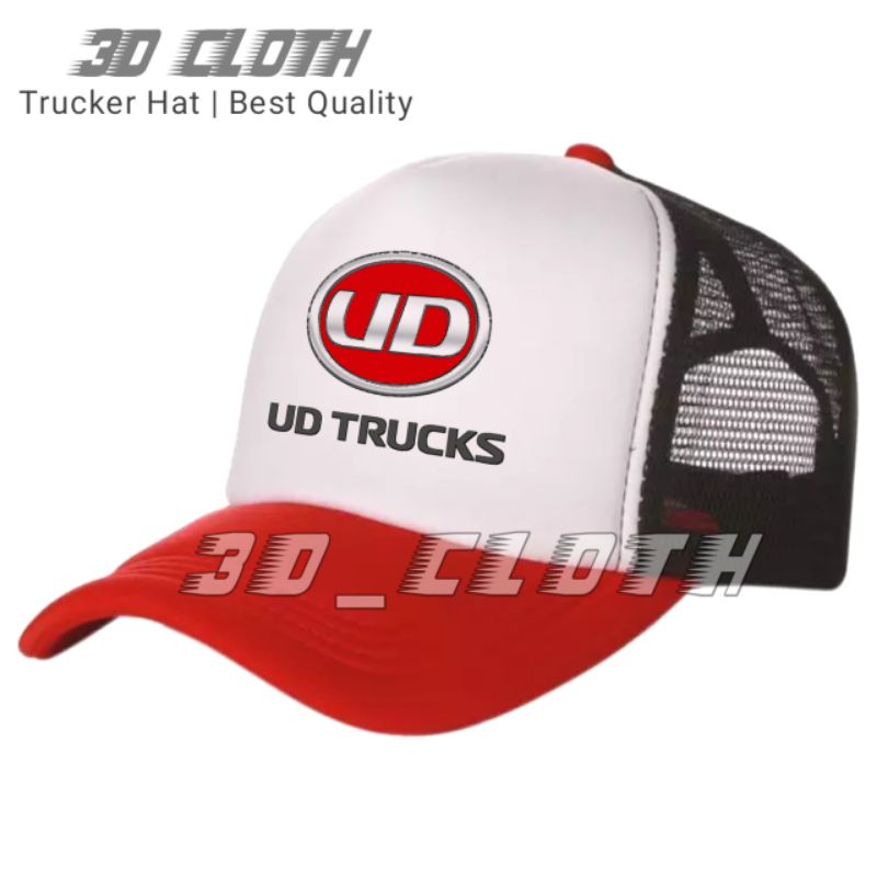 Topi UD Truck Trucker Jaring - Topi UD Truck