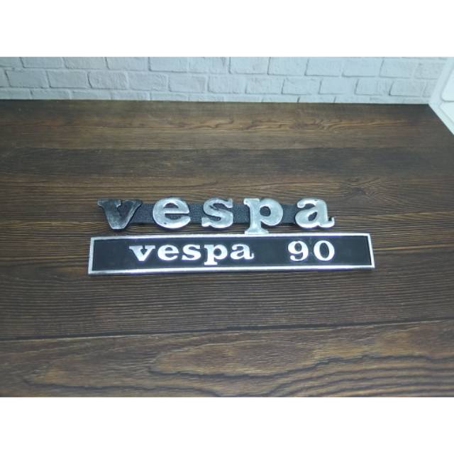 Emblem vespa pts special 90cc nos