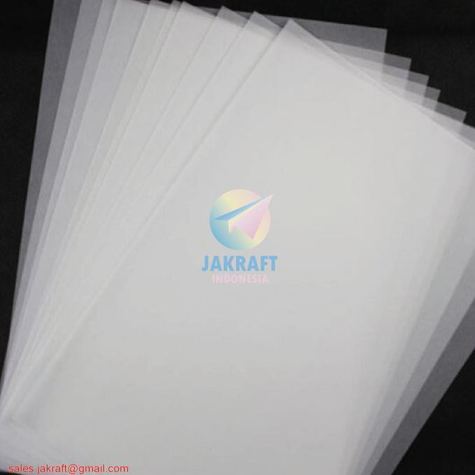 

Kertas Kalkir A4 100 Gram Gsm Putih Transparan Impor GLAMA Diamant