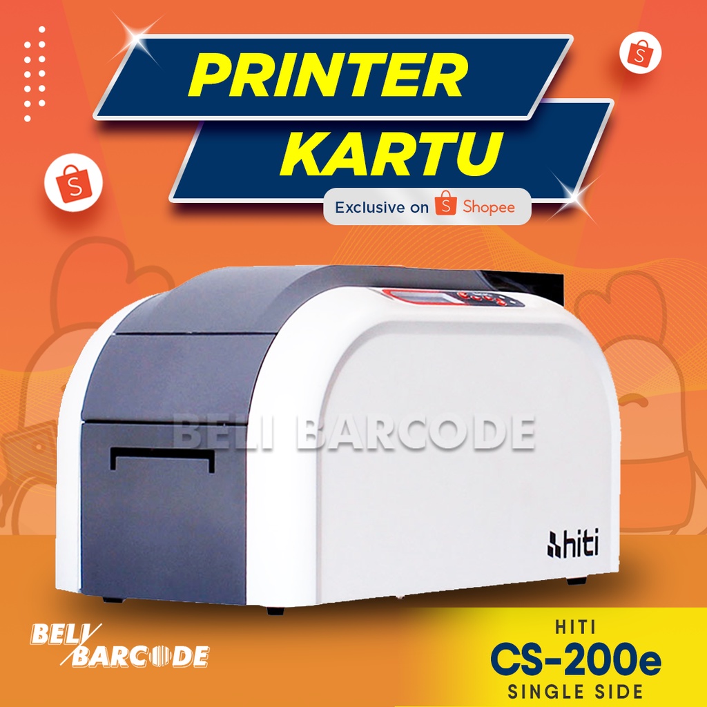 SINGLE SIDE ID CARD PRINTER HITI CS-200E