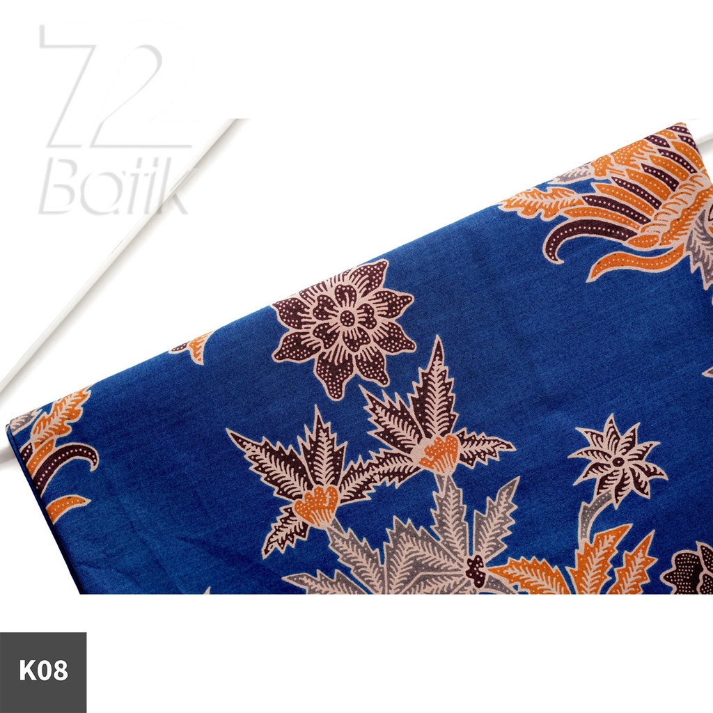 KAIN BATIK KATUN Premium Motif Peksi Asmoro Warna Abu Grey Gray Orange Hitam 725771 Cap 72 Jarik Jarit Samping Kebat Panjang Batik Katun Modern Premium Bahan Seragam Batik Pernikahan Kantor Keluarga Murah Kamen Jadi Batik Bali Lembaran