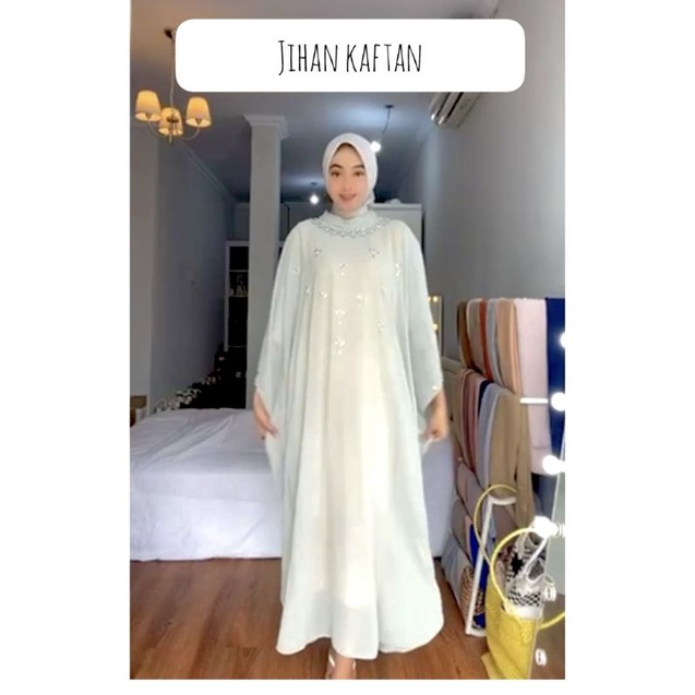 TIDAK BUSUI-JIHAN KAFTAN LENGAN BATWING PLONG