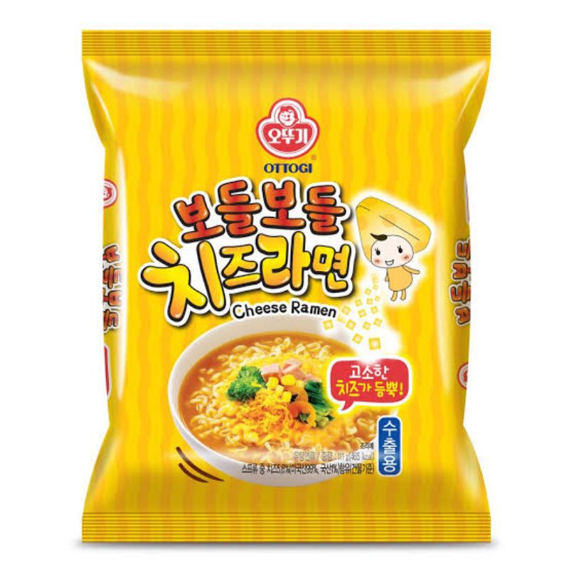 

Ottogi Cheese Ramen 111 Gram (Non-Halal)