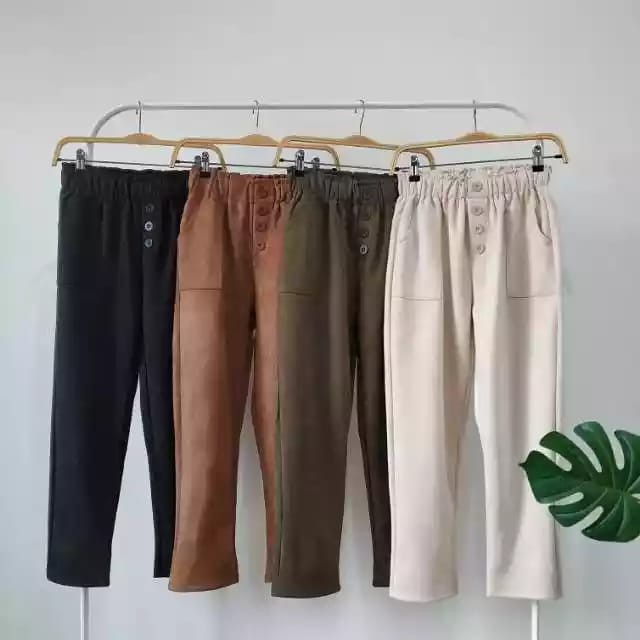 Celana Suede/ Zeline Pants Suede