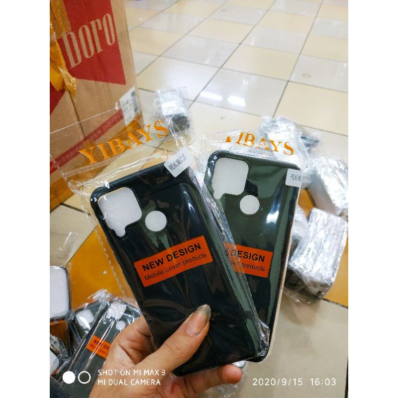 autofocus Realme C15 / leather case realme c15 / casing realme c15