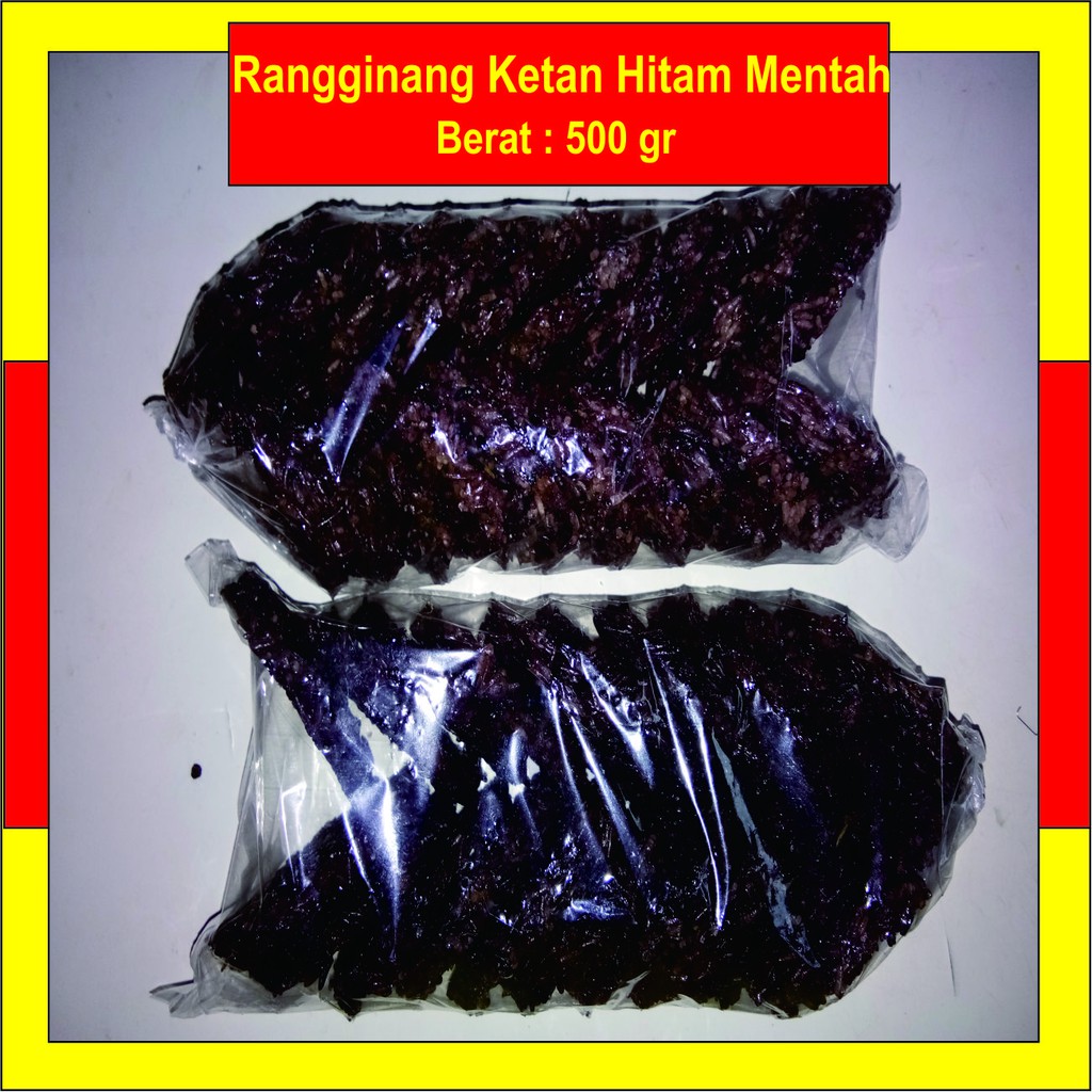 

RANGGINANG KETAN HITAM