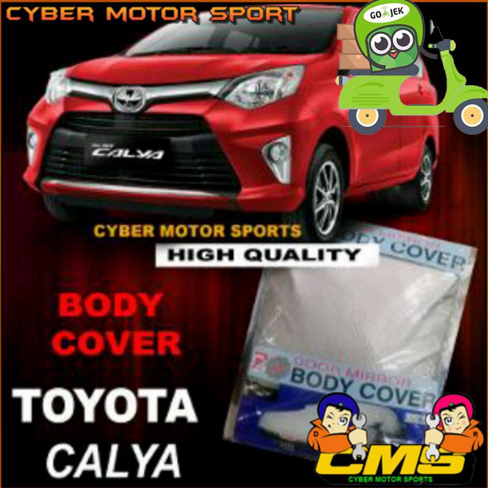 E0919 Body Cover Toyota Calya. Sarung Mobil Calya. Selimut Mobil Toyota Calya. Cover Body Calya.
