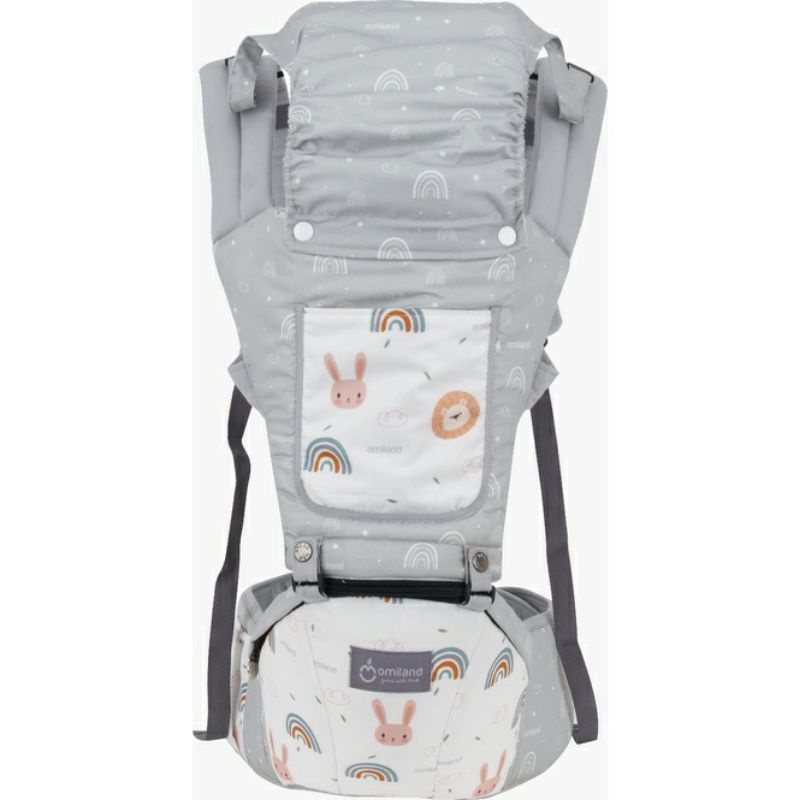 Mooms Omiland Gendongan Hipseat Bayi seri Rainbow Pelangi OB15171