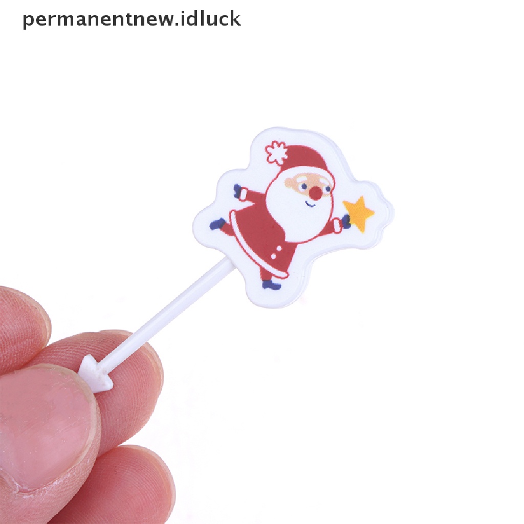 Tusuk Gigi Buah / Kue Bentuk Kartun Hewan Bahan Plastik Food Grade Untuk Anak